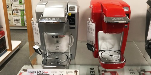 Kohl’s Cardholders: Keurig K15 Coffee Maker Only $41.99 Shipped (Regularly $120)