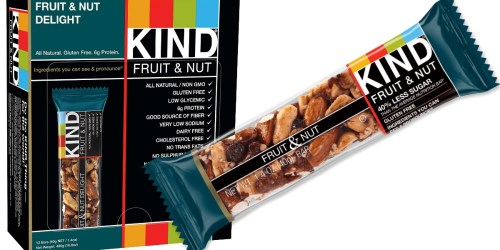 Amazon: 12 KIND Fruit & Nut Bars Only $10.01 Shipped (Just 83¢ Each)