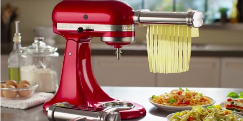 KitchenAid Pasta Cutter AND Fresh Prep Attachment Bundle Only $99.99 Shipped (Regularly $250)