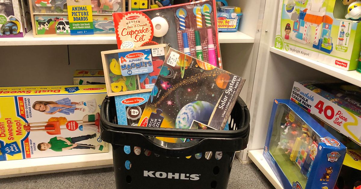 kohls melissa and doug toys