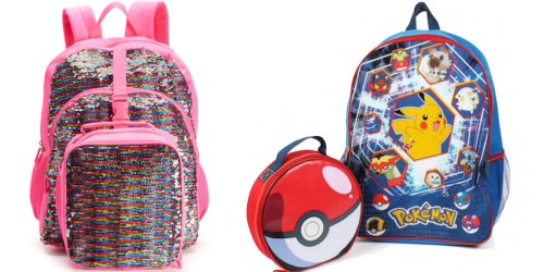 Kohl’s Cardholders: Kids Backpack & Lunch Box Sets as Low as $10.49 (Regularly $25) + More