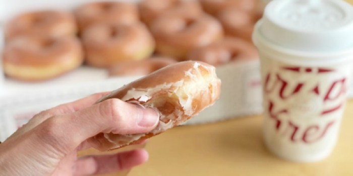 Krispy Kreme Dozen Glazed Doughnuts Just $1 When You Buy ANY Dozen (July 27th Only)
