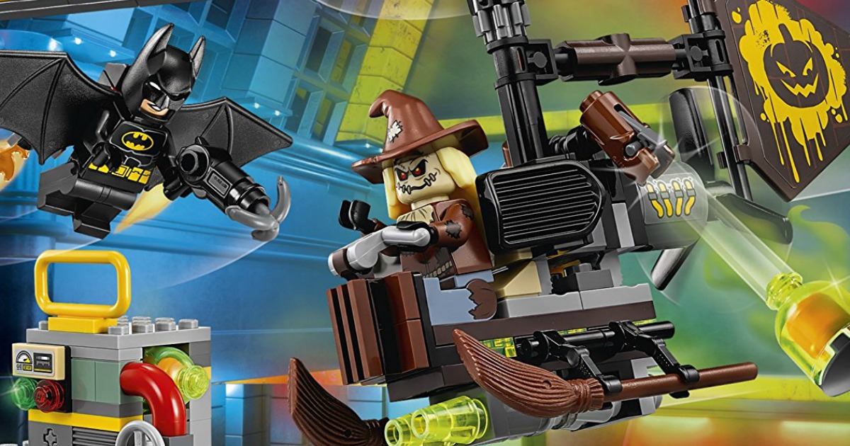 LEGO Batman Movie Scarecrow Fearful Face-Off Building Kit Only $9  (Regularly $15)