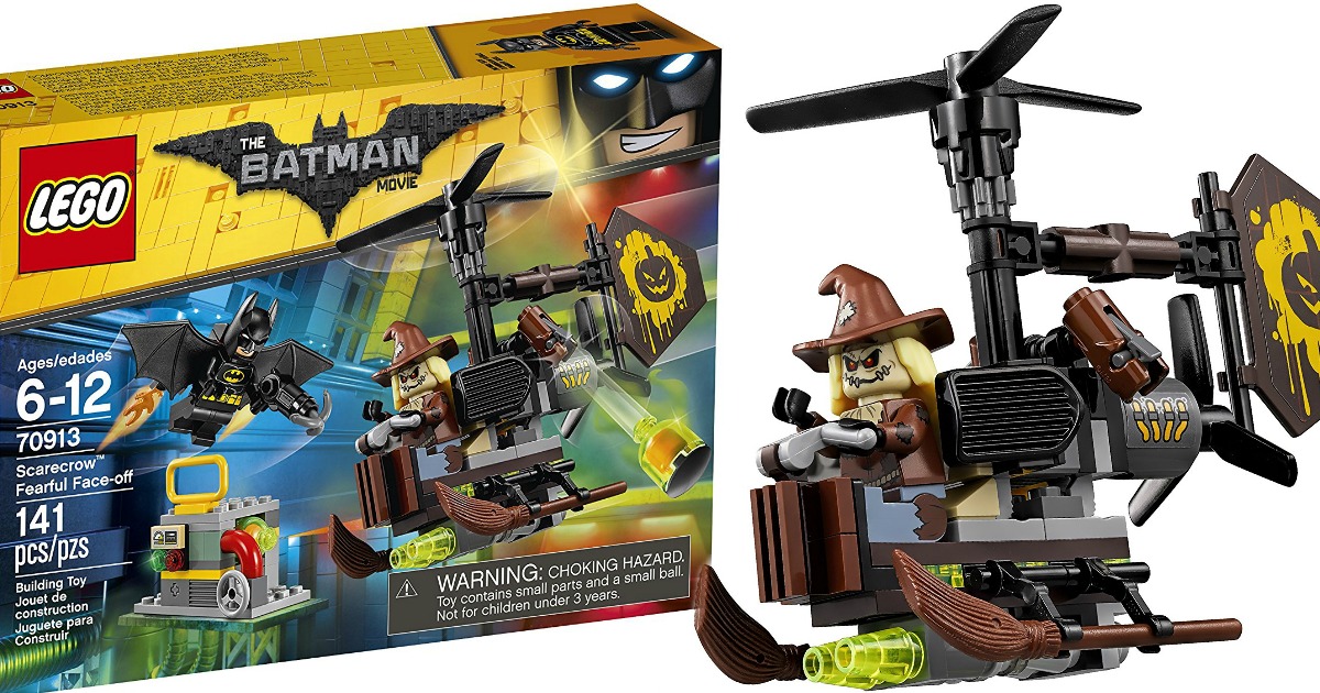 Lego batman scarecrow fearful face off hot sale