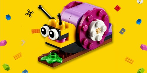 Free LEGO Snail Mini Model Build on August 7th and 8th (Register Now)