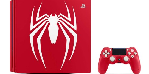 Pre-Order Limited Edition PlayStation 4 Pro Spider-Man Bundle for $399.99 Shipped