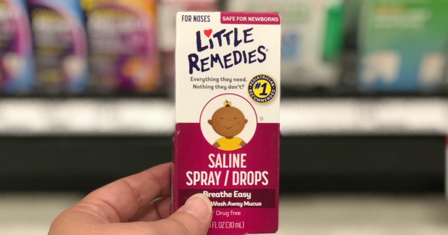 Little Remedies Saline Spray and Drops JUST $1.30 Shipped on Amazon (Regularly $7)