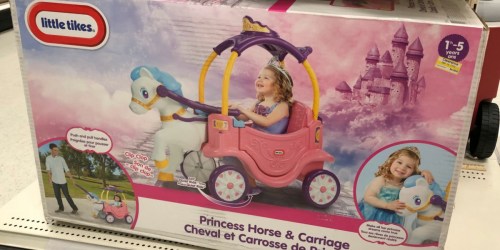 Little Tikes Princess Horse & Carriage Possibly Only $64.98 at Target (Regularly $110)