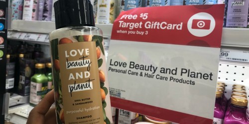 Over 50% Off Love Beauty and Planet Products After Target Gift Card