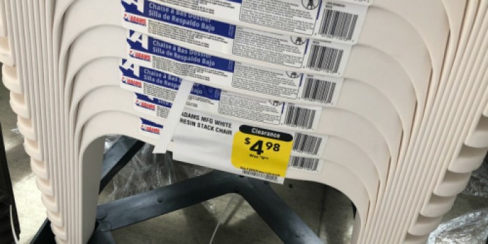 50% Off Stackable Patio Chairs For Kids & Adults at Lowe’s (In-Store & Online)