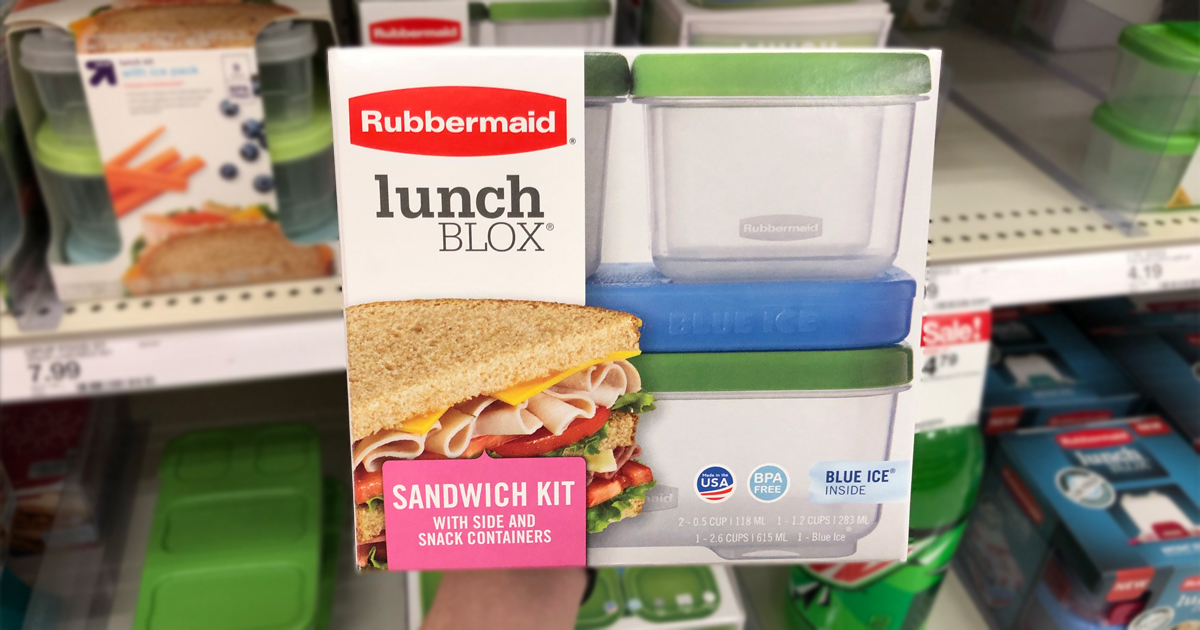 Rubbermaid Sistema Sandwich ToGo Container, 15.2 oz.