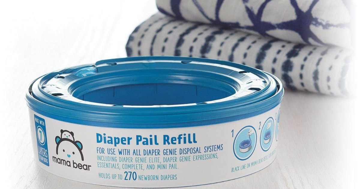 Amazon Prime FOUR Mama Bear Diaper Pail Refills Only 15.99 Shipped