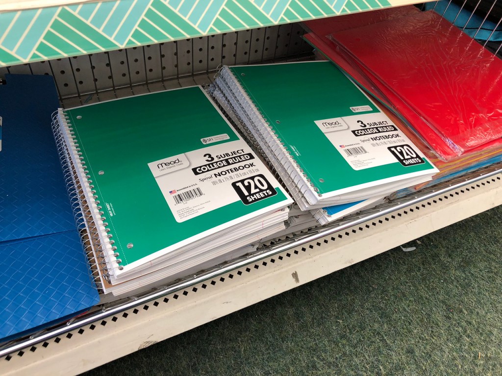Over 30 School Supplies Just 1 Each at Dollar Tree (Binders, Planners
