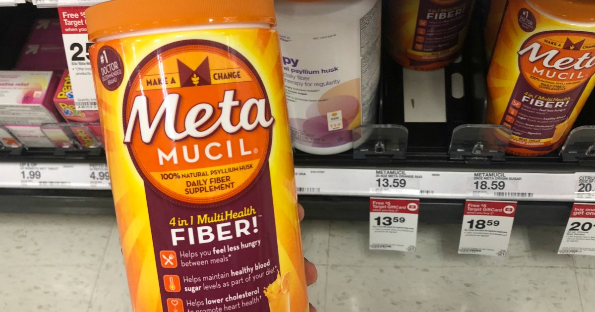 Two High Value $2/1 Metamucil Coupons + Target Deal Idea