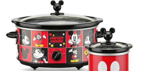 Amazon: Mickey Mouse 5-Quart Slow Cooker with Bonus Dipper Just $33.73 Shipped (Regularly $45)