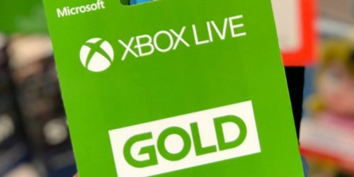 **Xbox Live Gold 3-Month Membership ONLY $13 (Regularly $25)