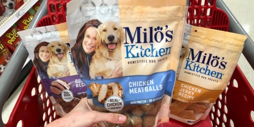 50% Off Milo’s Kitchen Dog Treats at Target (Just Use Your Phone)