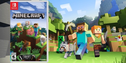 Minecraft Nintendo Switch Video Game Only $19.99 (Regularly $30)