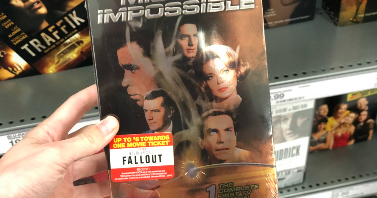 Mission: Impossible DVD or Blu-ray Just $8 at Target AND Score $8 Off ...