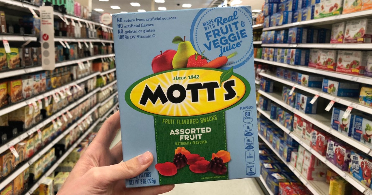 Mott's Fruit Snacks Just 1.42 Each at Target