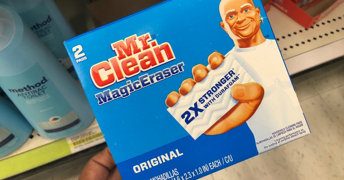 Mr. Clean Magic Erasers 2-Pack Only 99¢ at Target (Just Use Your Phone)