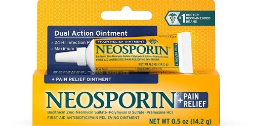 Amazon: Neosporin + Pain Relief Ointment Only $2.85 Shipped
