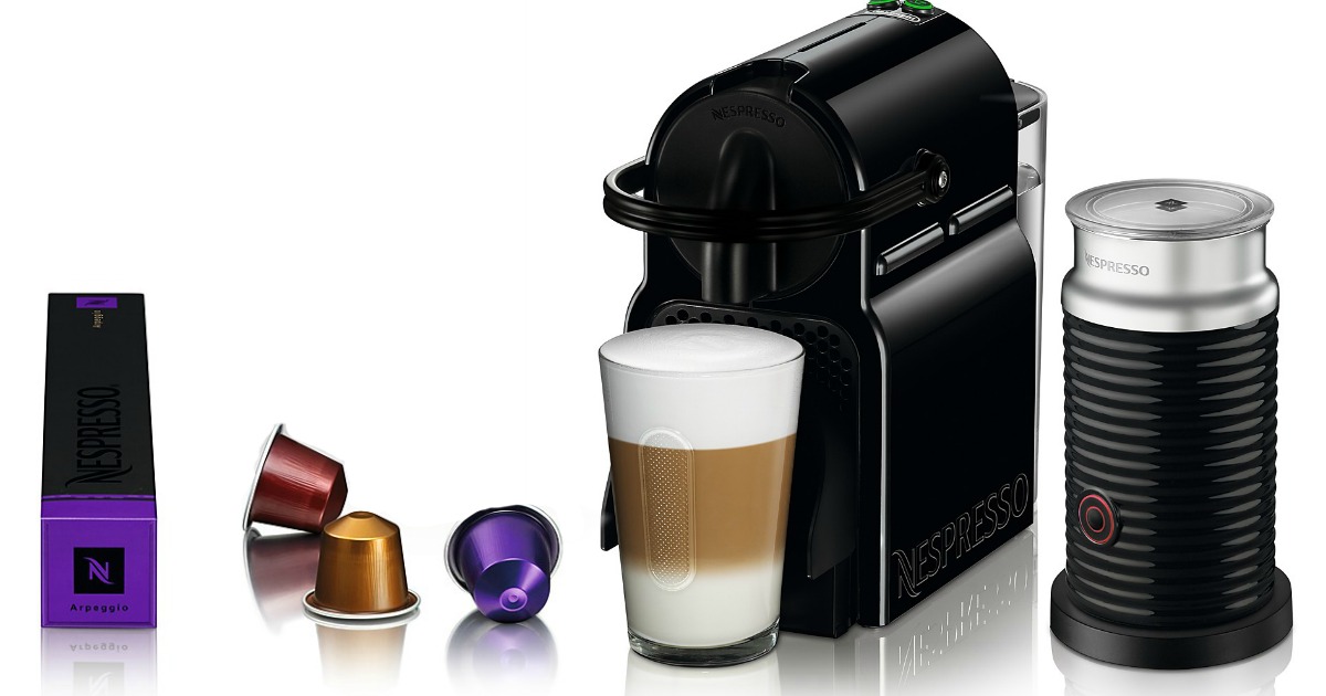 Nespresso Inissia Espresso Maker & Frother Only 99.99 Shipped