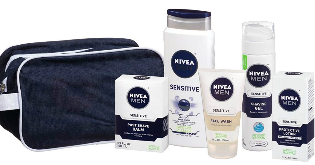 Nivea for Men Sensitive Collection 5-Piece Gift Set