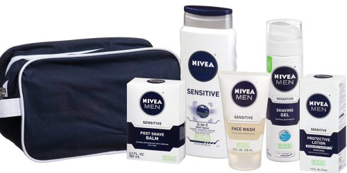 Amazon Prime: Nivea Gift Set w/ Travel Bag Only $13.75 Shipped (Includes FIVE Full Size Products)