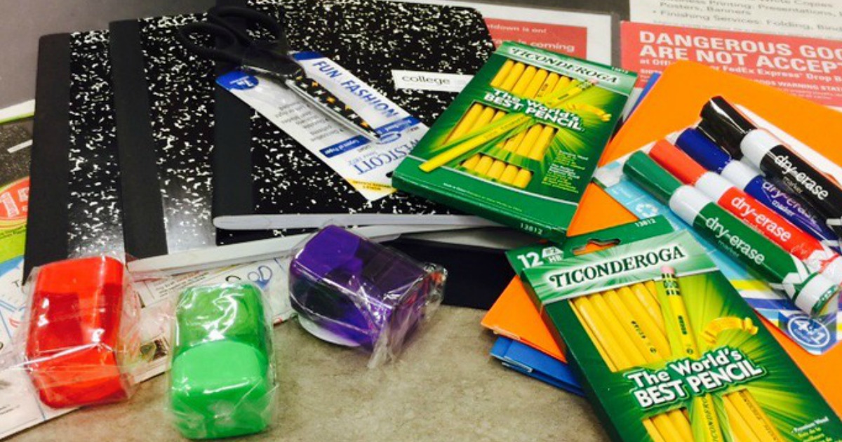 Classroom Donation Totes (Great Way to Give Back During the School Year)