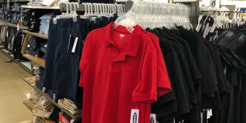 Old Navy School Uniforms Starting at Just $5