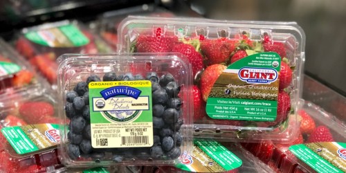 Rare 25% Off Organic Strawberries & Blueberries at Target
