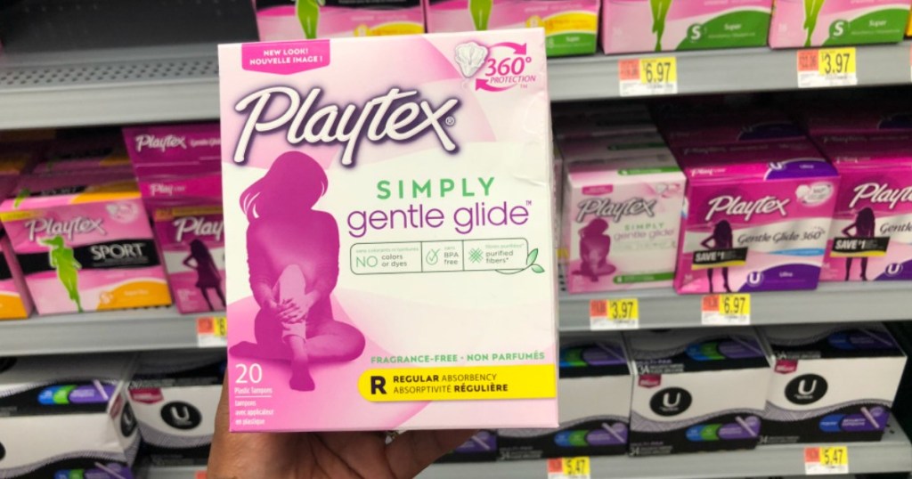 Playtex Simply Glide Tampon in store