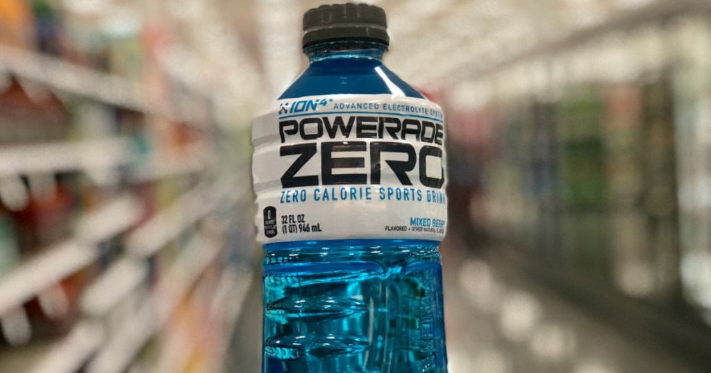 Powerade Zero bottle