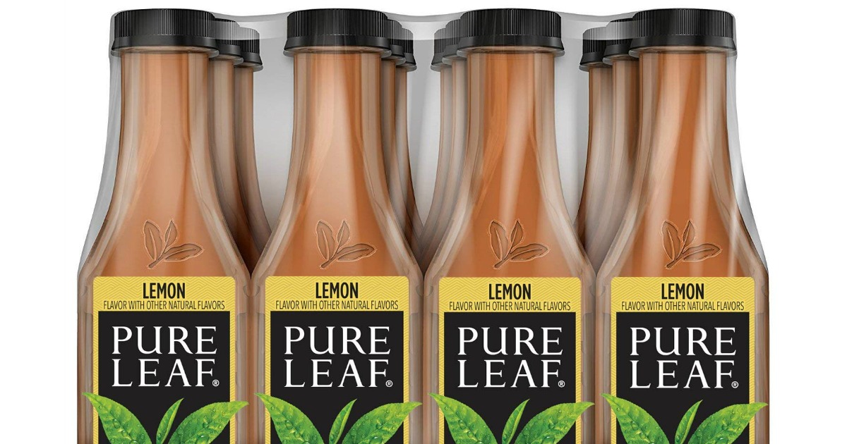 Amazon Pure Leaf Lemon Iced Tea 12 Pack Just 8.77 (Only 73¢ Per