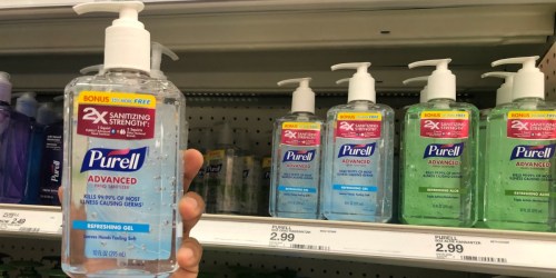 Purell Hand Sanitizer 10oz Just 89¢ After Cash Back at Target