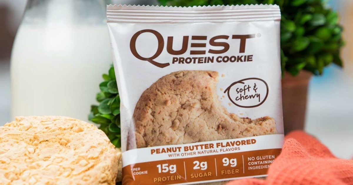 Amazon Quest Gluten Free Protein Cookies 12Pack Only 13.97 Shipped