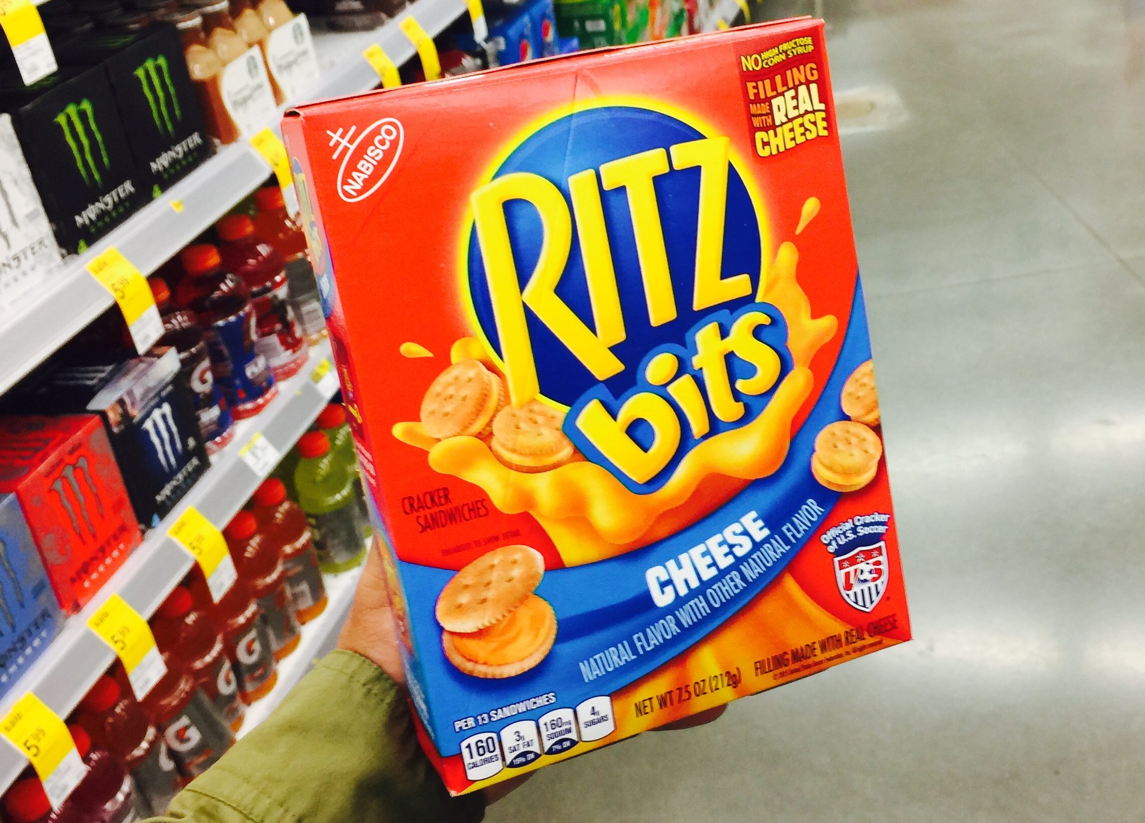 ritz crackers recalled due to possible salmonella – Ritz bits cheese