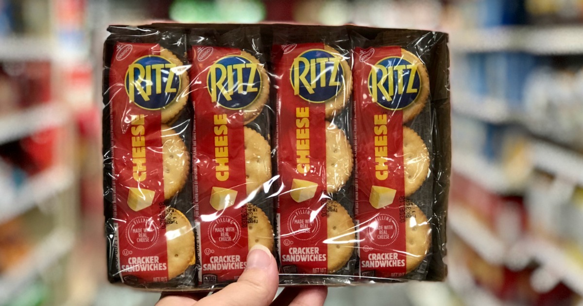 ritz crackers recalled due to possible salmonella – Package of Ritz