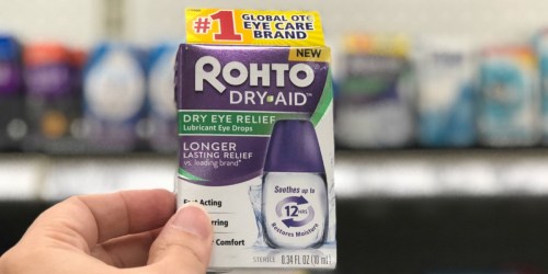 Better Than FREE Rohto Dry-Aid Eye Drops at Target + More
