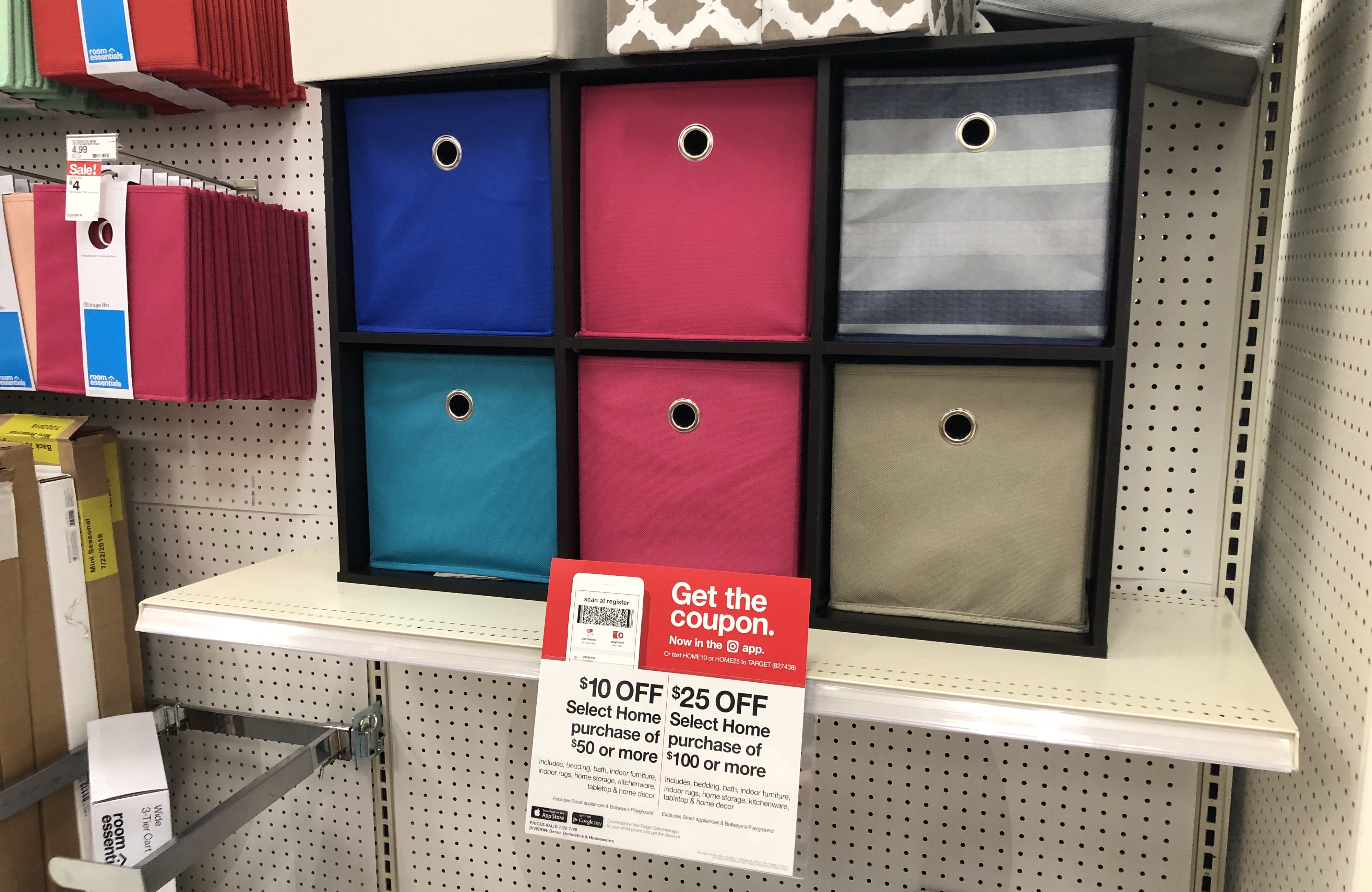 10 25 Off Home Purchase At Target Pillowfort Locker