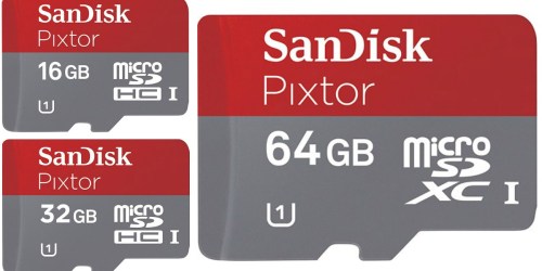 Best Buy: Up to 80% Off SanDisk Pixtor Memory Cards + $25 Shutterfly Credit