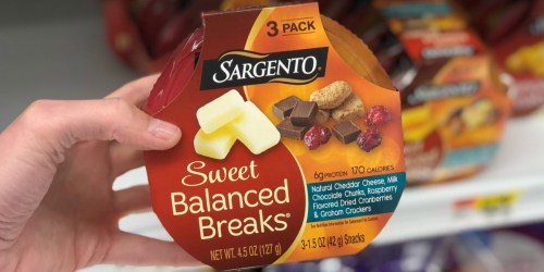 New $0.55/1 Sargento Sweet Balanced Breaks Coupon