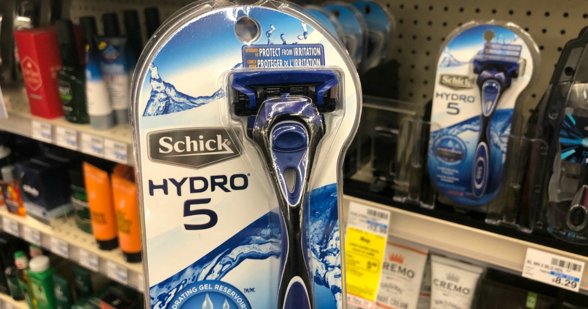 New $3/1 Schick Hydro Or Quattro Titanium Razor Coupon