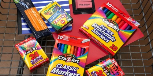 School Supplies from 25¢ on Walmart.com | Crayola, Cra-Z-Art, & More