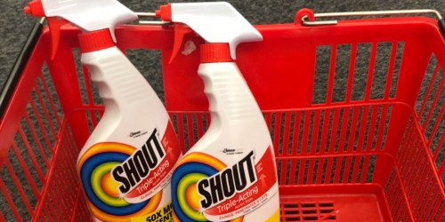 Over $5 Worth of New Cleaning Product Coupons (Shout, Scrubbing Bubbles & More)