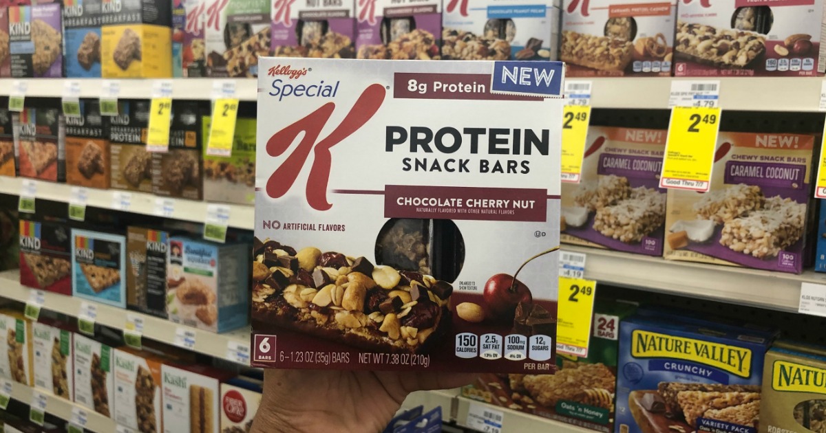 Kellogg's Special K Snack Bars or Protein Bites Only 1.64 at CVS