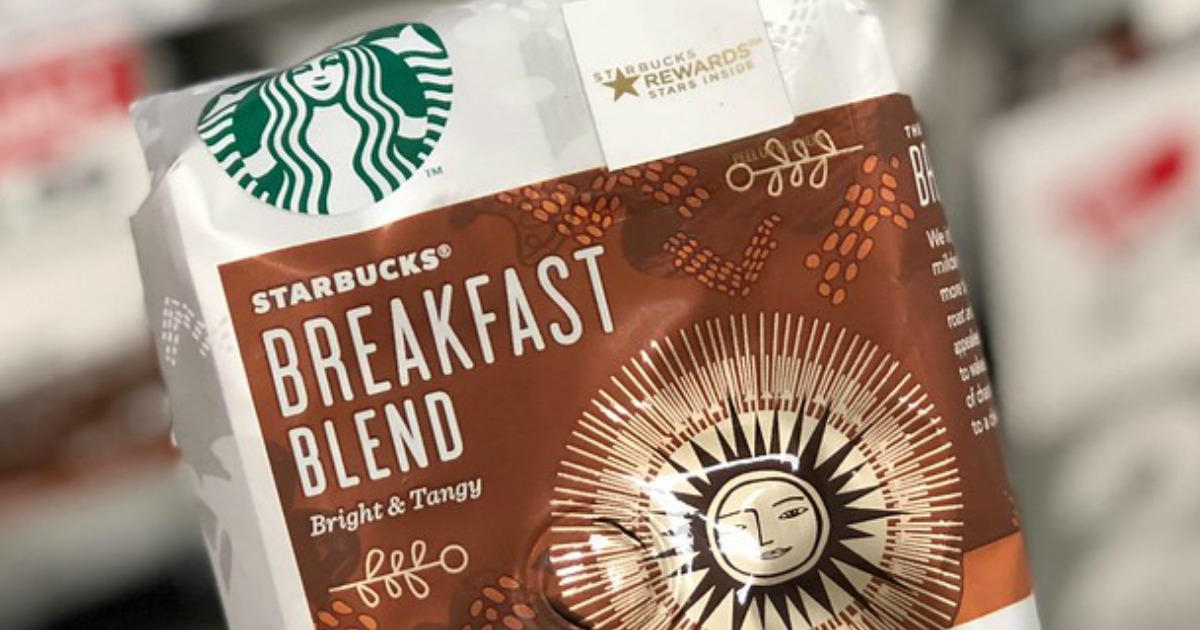 Starbucks Bagged Coffee & KCup Packs Only 3.99 Each After Cash Back