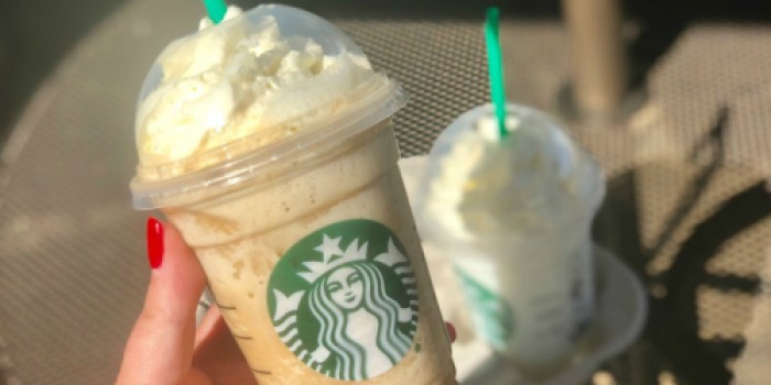 Buy One Get One Free Starbucks Frappuccino Beverage or Handcrafted Espresso (8/23 Only)