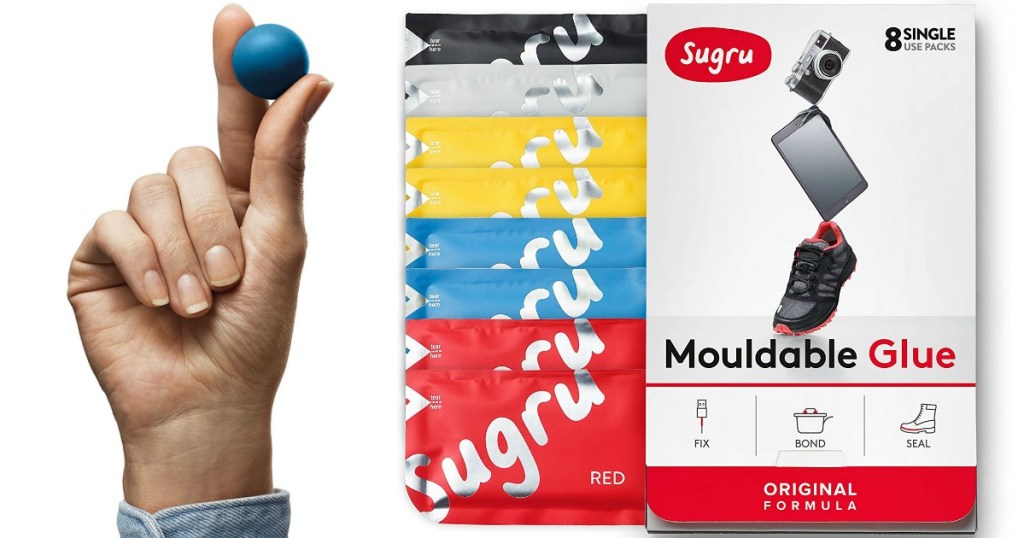 Prime: Sugru Moldable Glue 8-Pack Only $15.97 Shipped (Fix